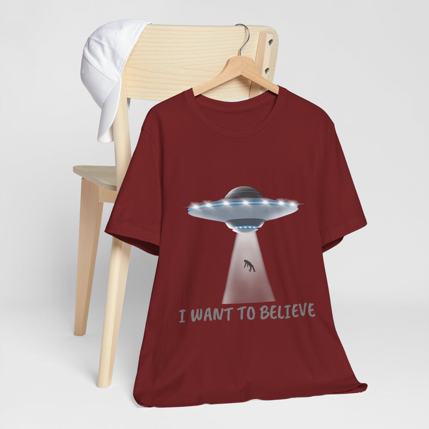 Beam Me Up – 'I Want to Believe' UFO Tee