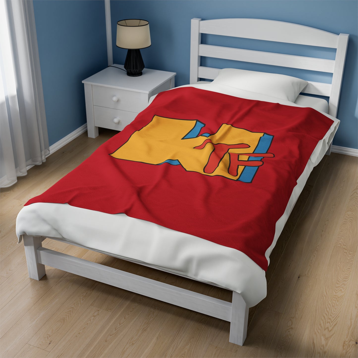 WTF Blanket – Cozy Up with Some 90s Attitude