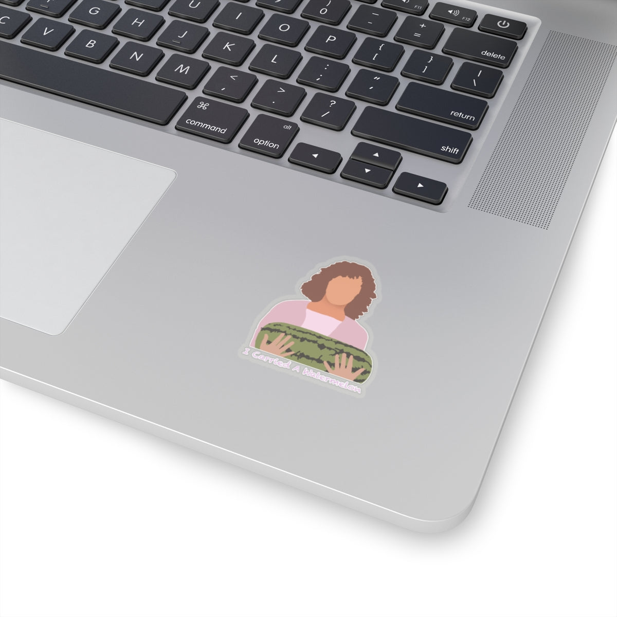 Dirty Dancing movie quote sticker - I Carried A Watermelon - Classic Movie Reference, Fun Vinyl for Laptop, Water Bottle, and More!