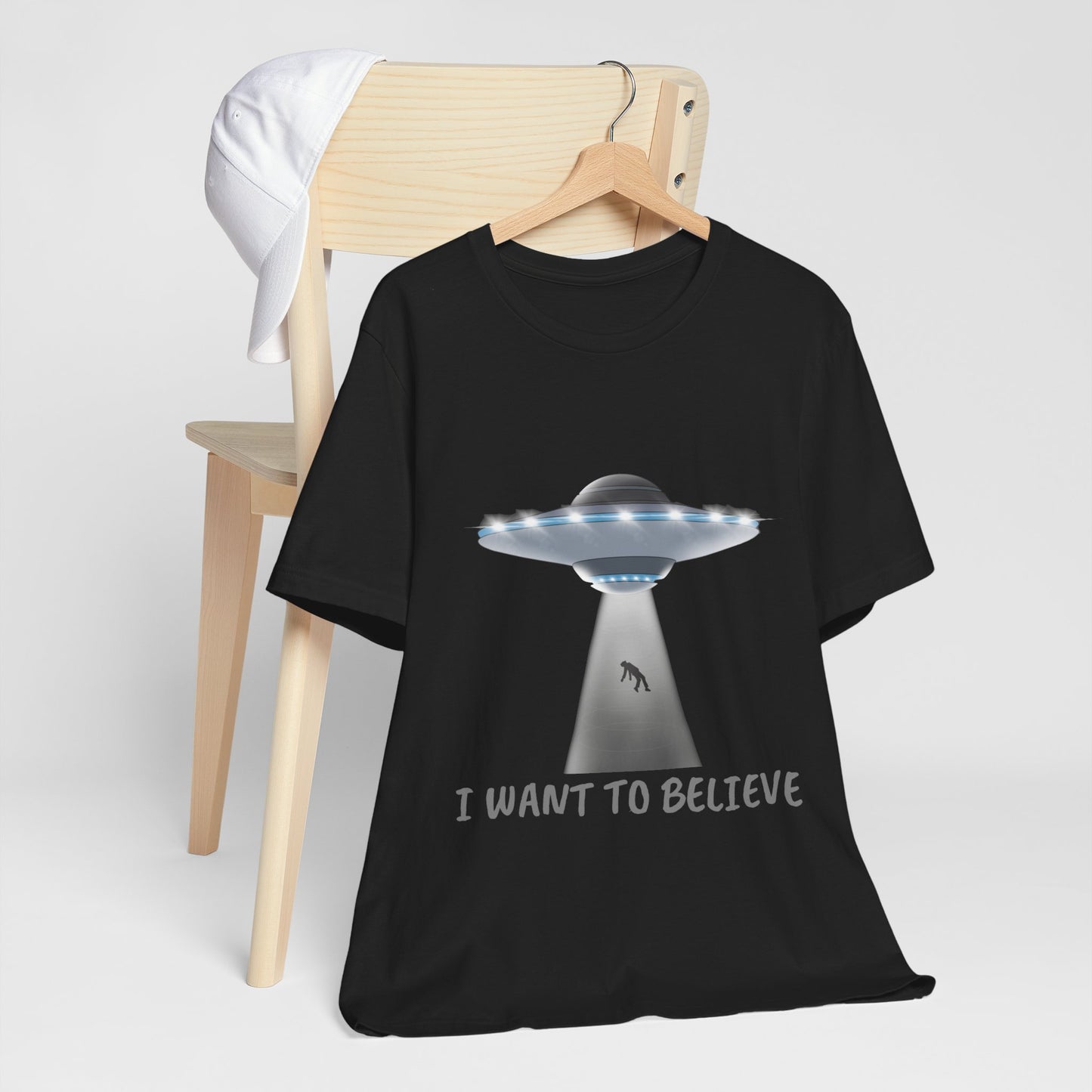 Beam Me Up – 'I Want to Believe' UFO Tee