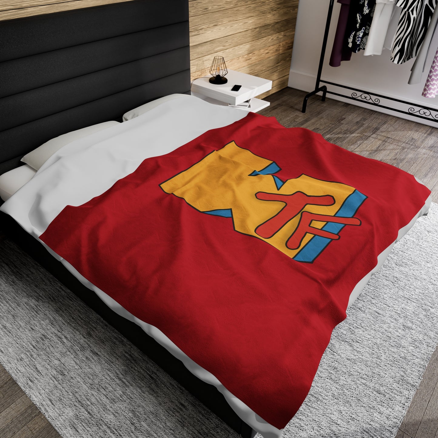 WTF Blanket – Cozy Up with Some 90s Attitude