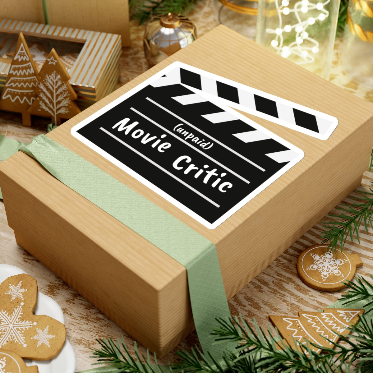 Movie Critic - The Unpaid Edition Sticker