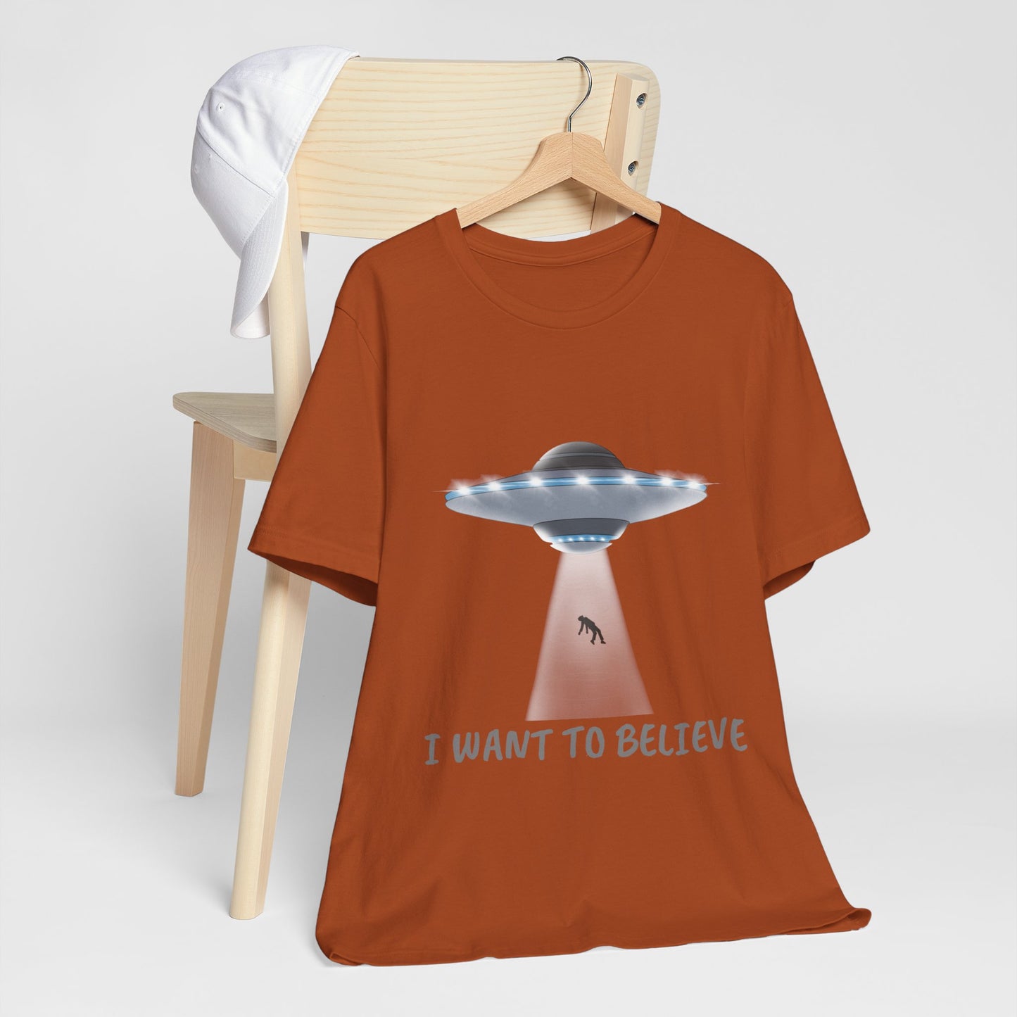 Beam Me Up – 'I Want to Believe' UFO Tee
