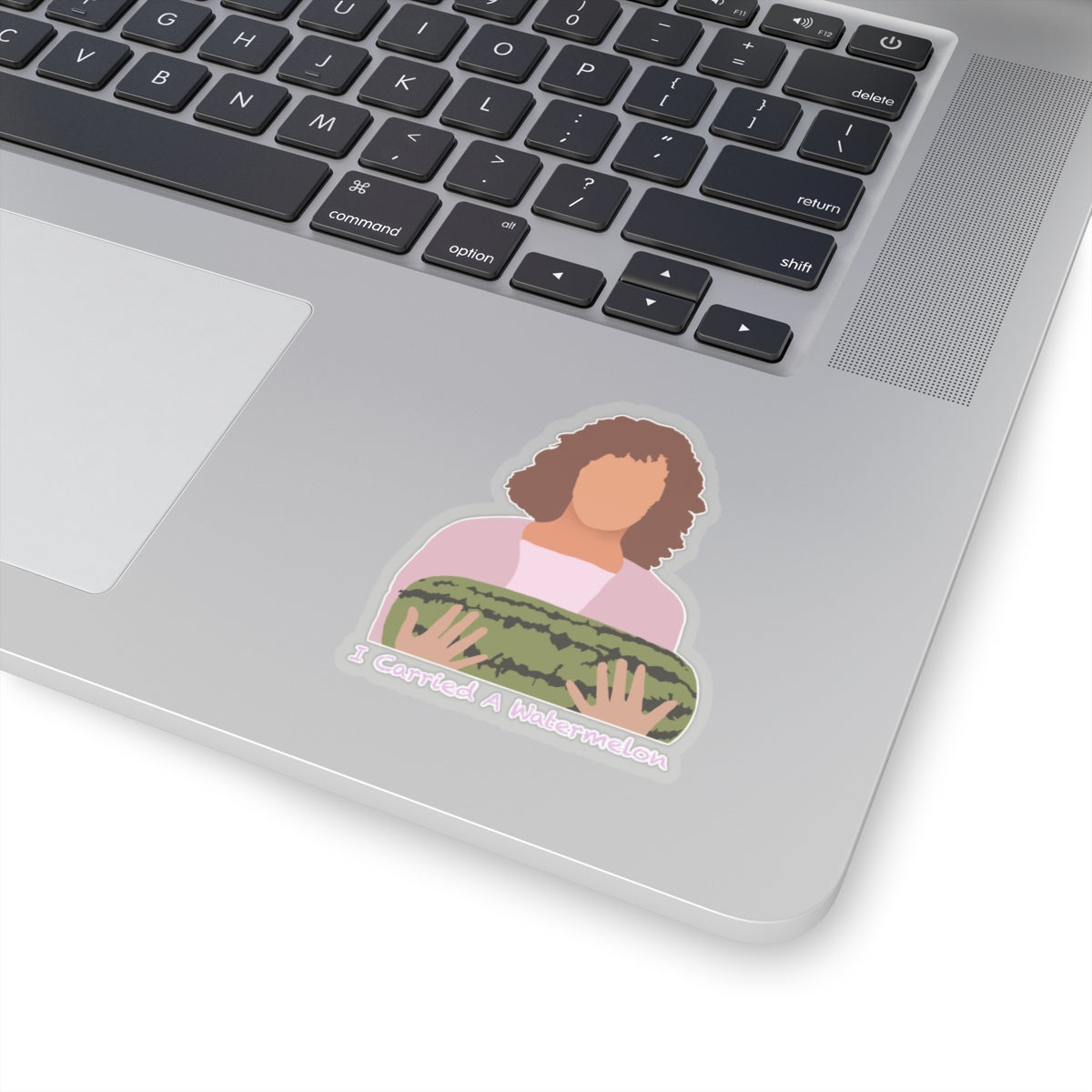 Dirty Dancing movie quote sticker - I Carried A Watermelon - Classic Movie Reference, Fun Vinyl for Laptop, Water Bottle, and More!