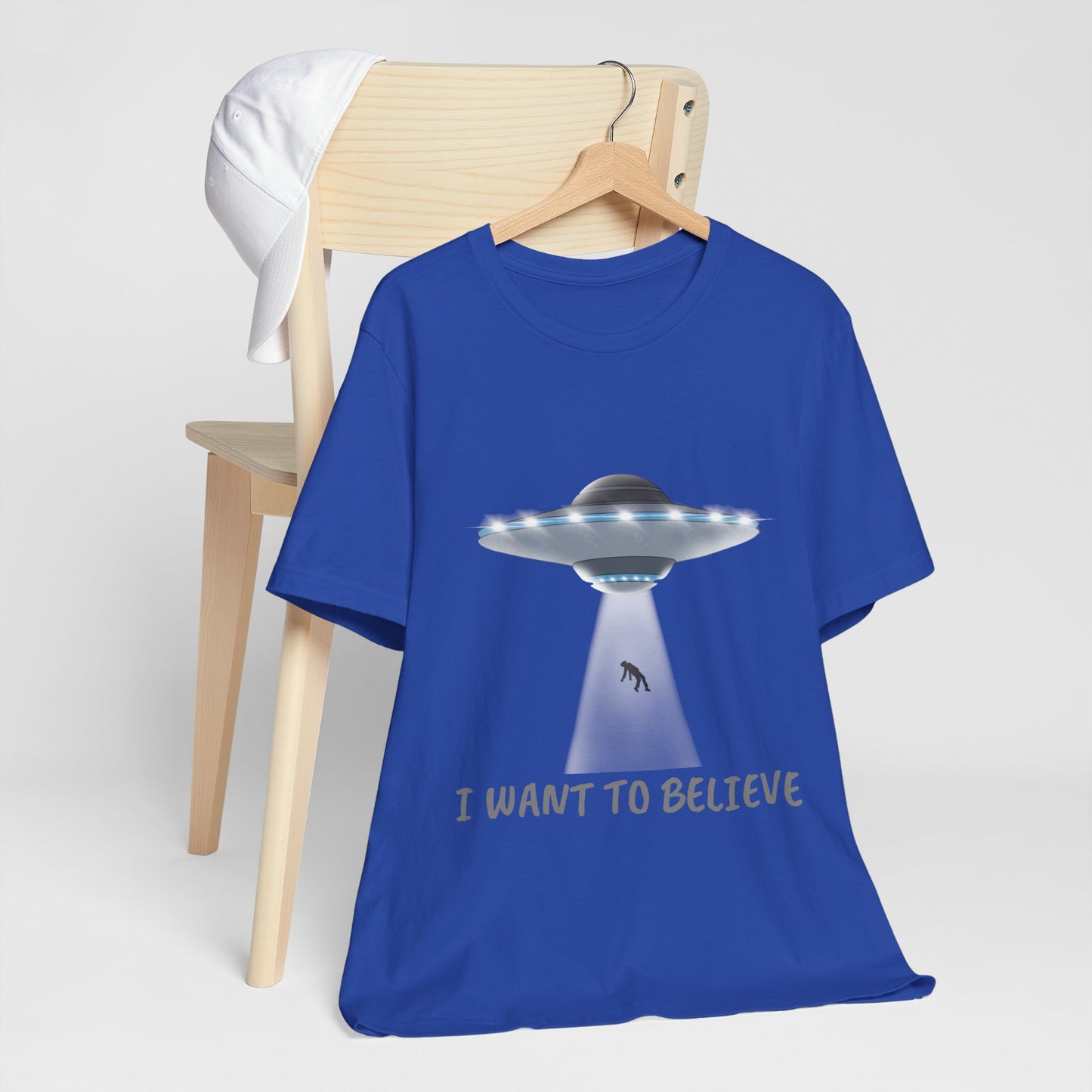 Beam Me Up – 'I Want to Believe' UFO Tee