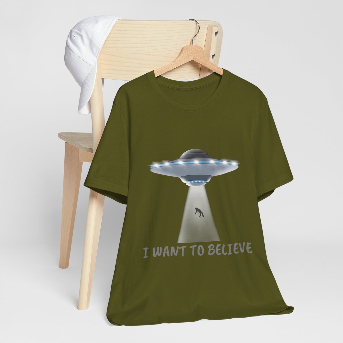 Beam Me Up – 'I Want to Believe' UFO Tee