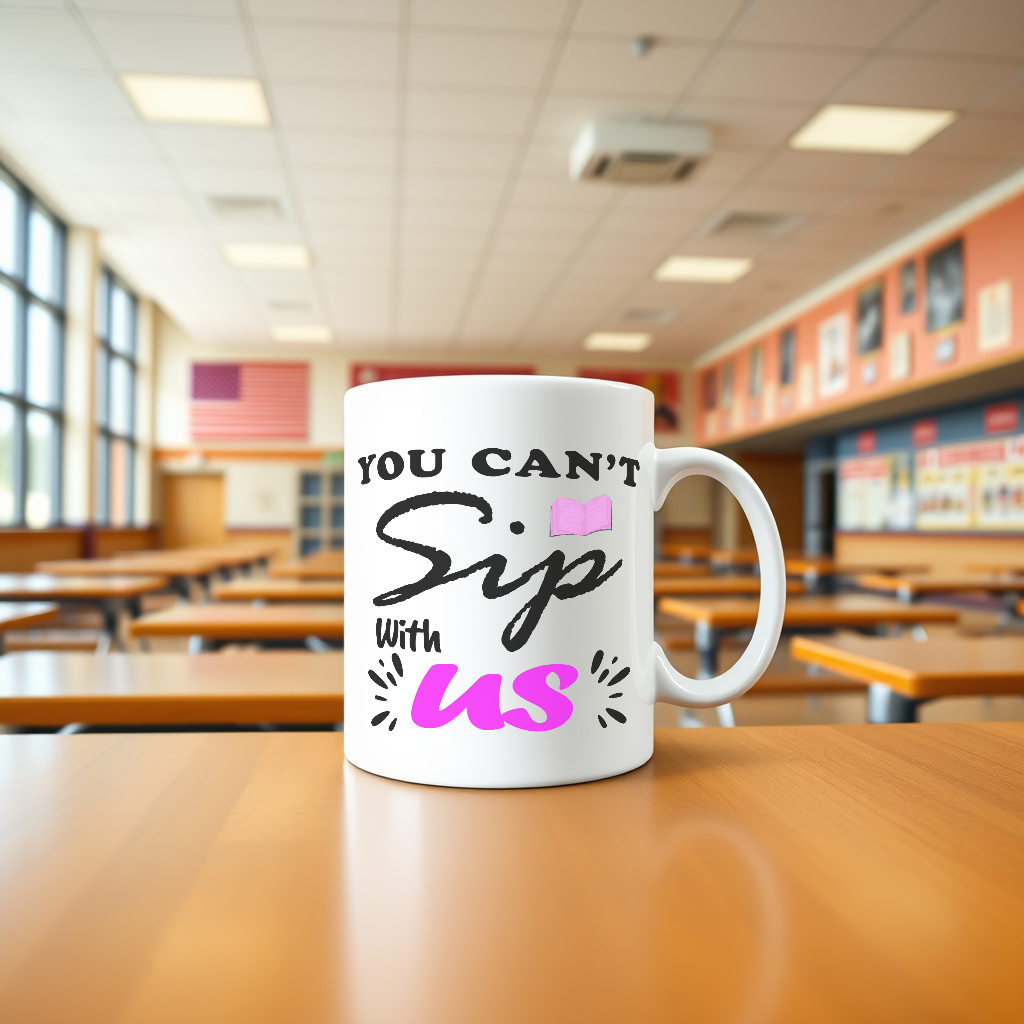 "You Can't Sip With Us" Mug – Sassy Drinkware for Besties