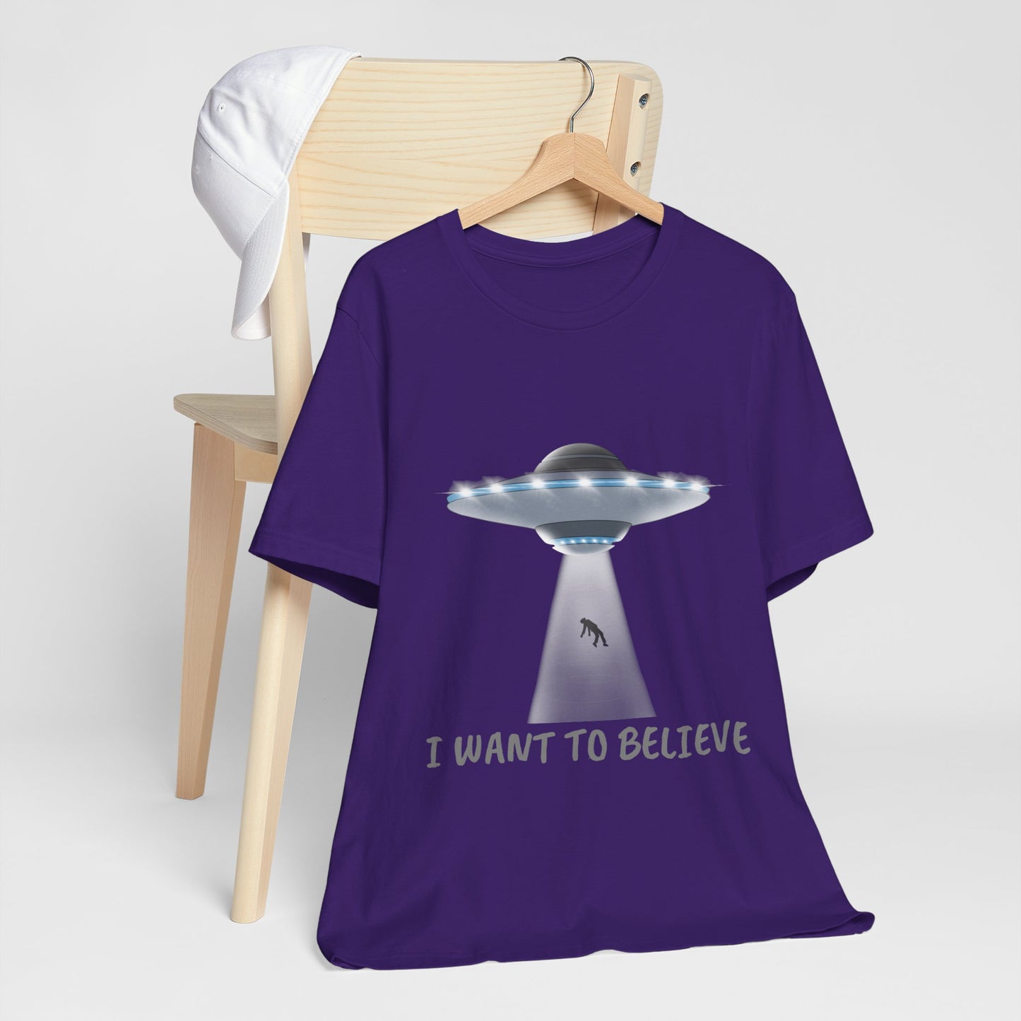 Beam Me Up – 'I Want to Believe' UFO Tee