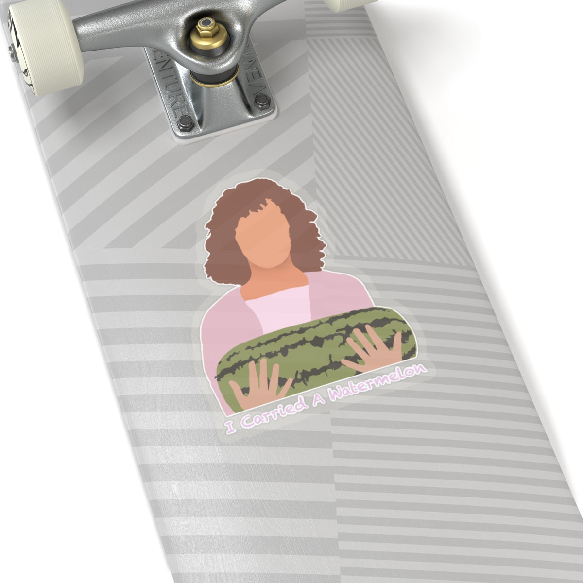 Dirty Dancing movie quote sticker - I Carried A Watermelon - Classic Movie Reference, Fun Vinyl for Laptop, Water Bottle, and More!