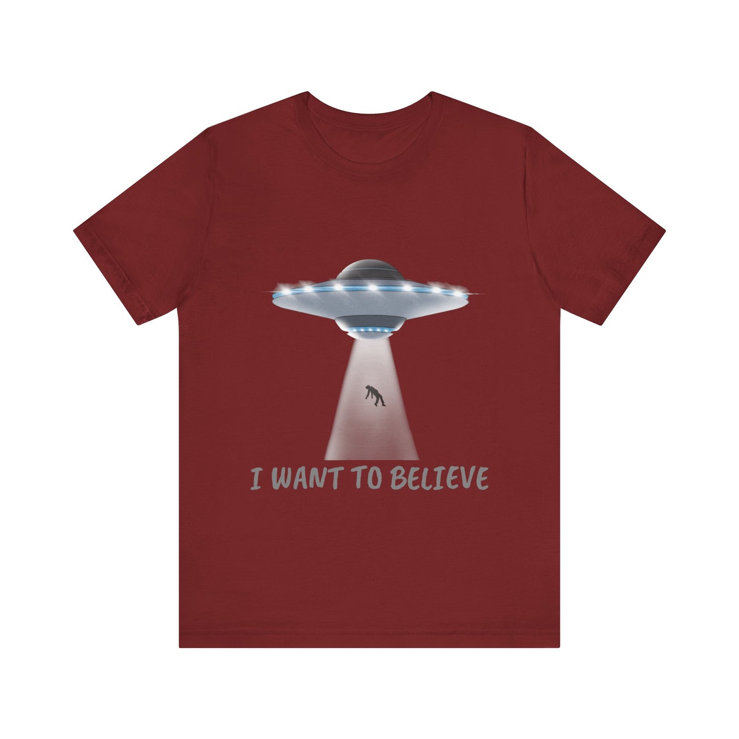 Beam Me Up – 'I Want to Believe' UFO Tee