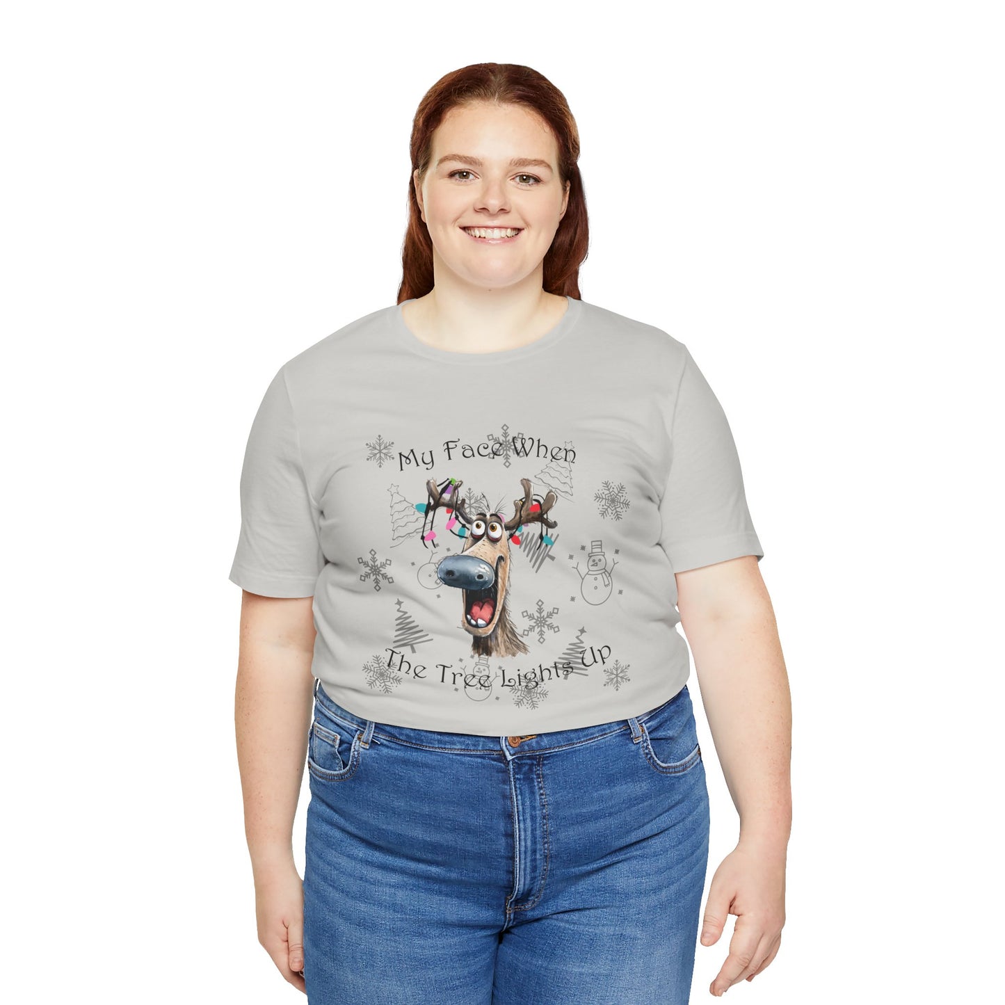 My Face When The Tree Lights Up Shirt