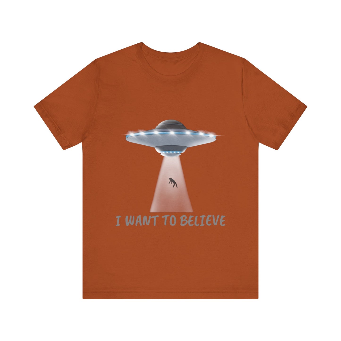 Beam Me Up – 'I Want to Believe' UFO Tee