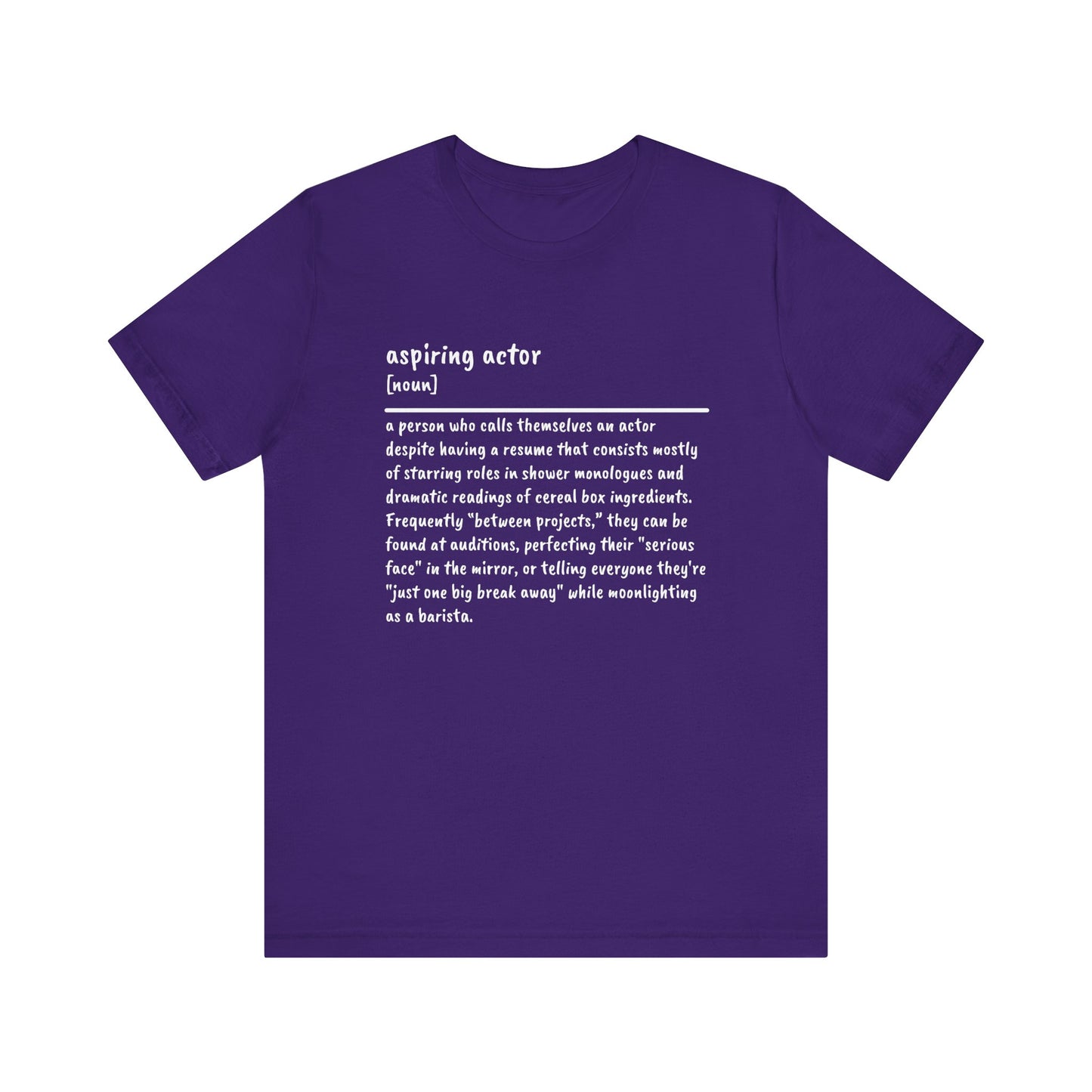 Aspiring Actor: Living the Dream (on Ramen) Tee
