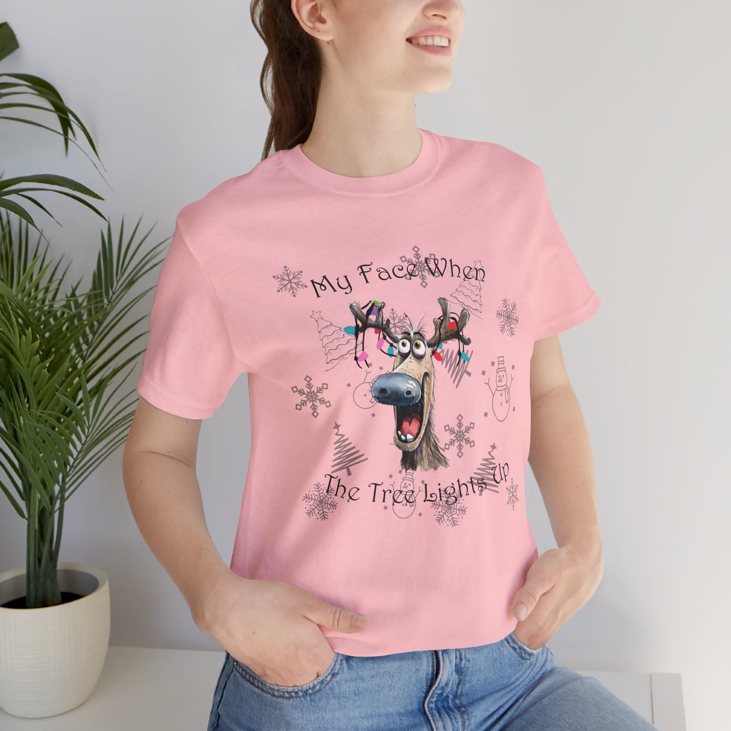 My Face When The Tree Lights Up Shirt