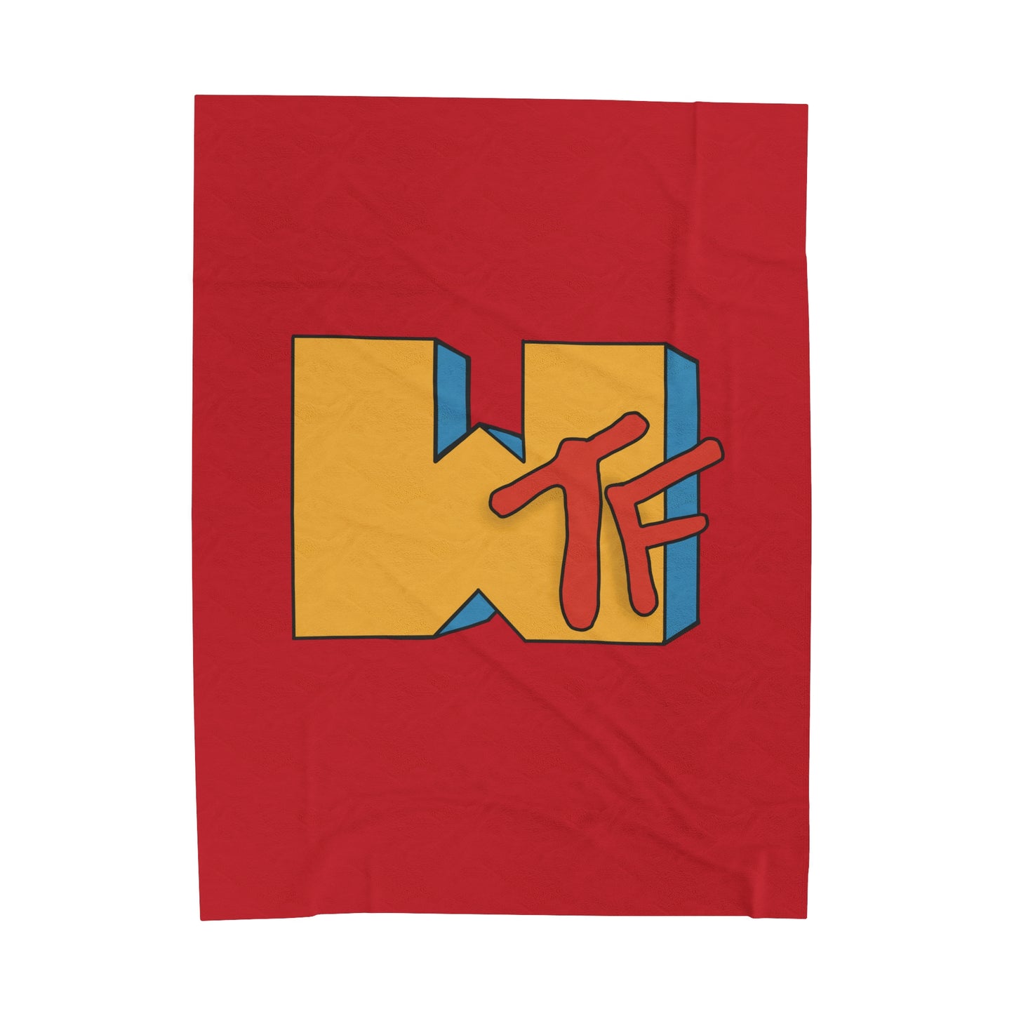 WTF Blanket – Cozy Up with Some 90s Attitude