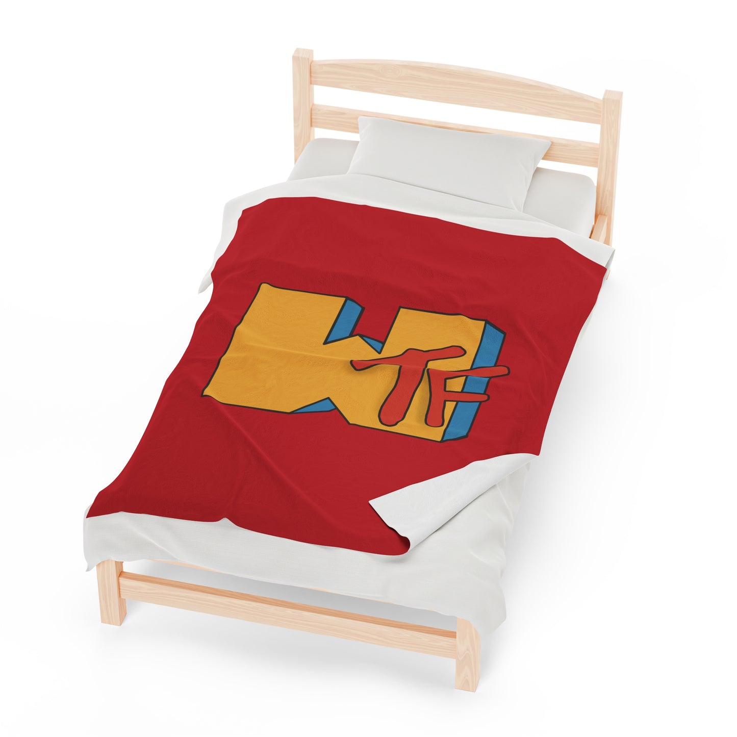 WTF Blanket – Cozy Up with Some 90s Attitude