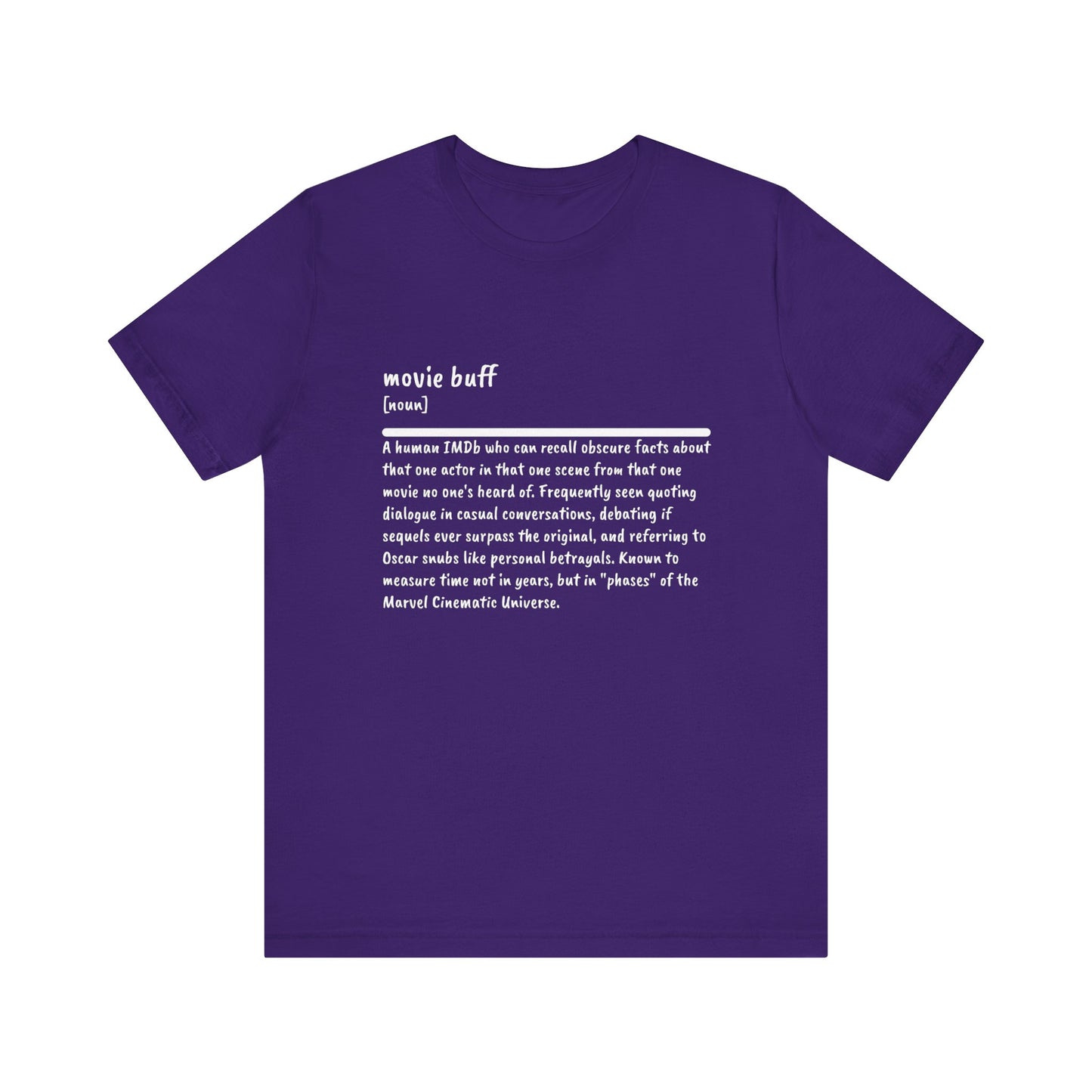 Movie Buff: Defined to Perfection Tee