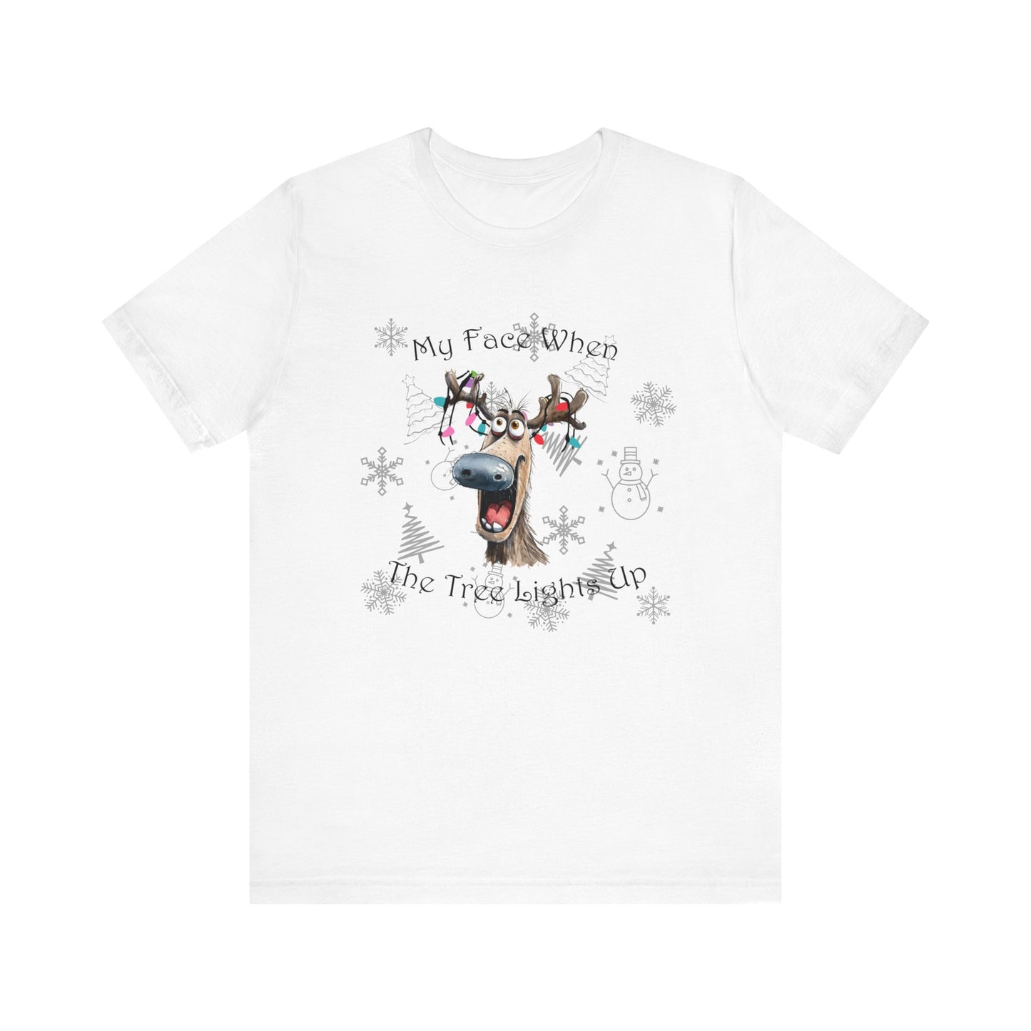 My Face When The Tree Lights Up Shirt