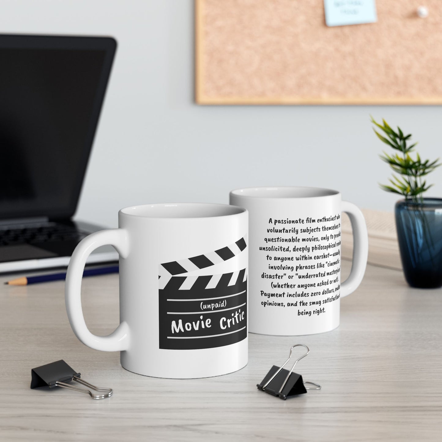 Mug-nificent Reviews – Unpaid Movie Critic Cup