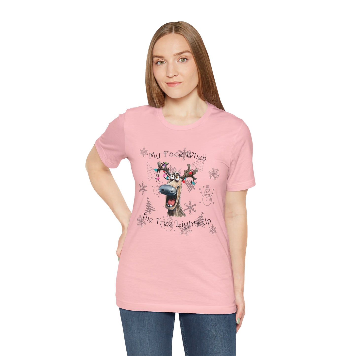 My Face When The Tree Lights Up Shirt