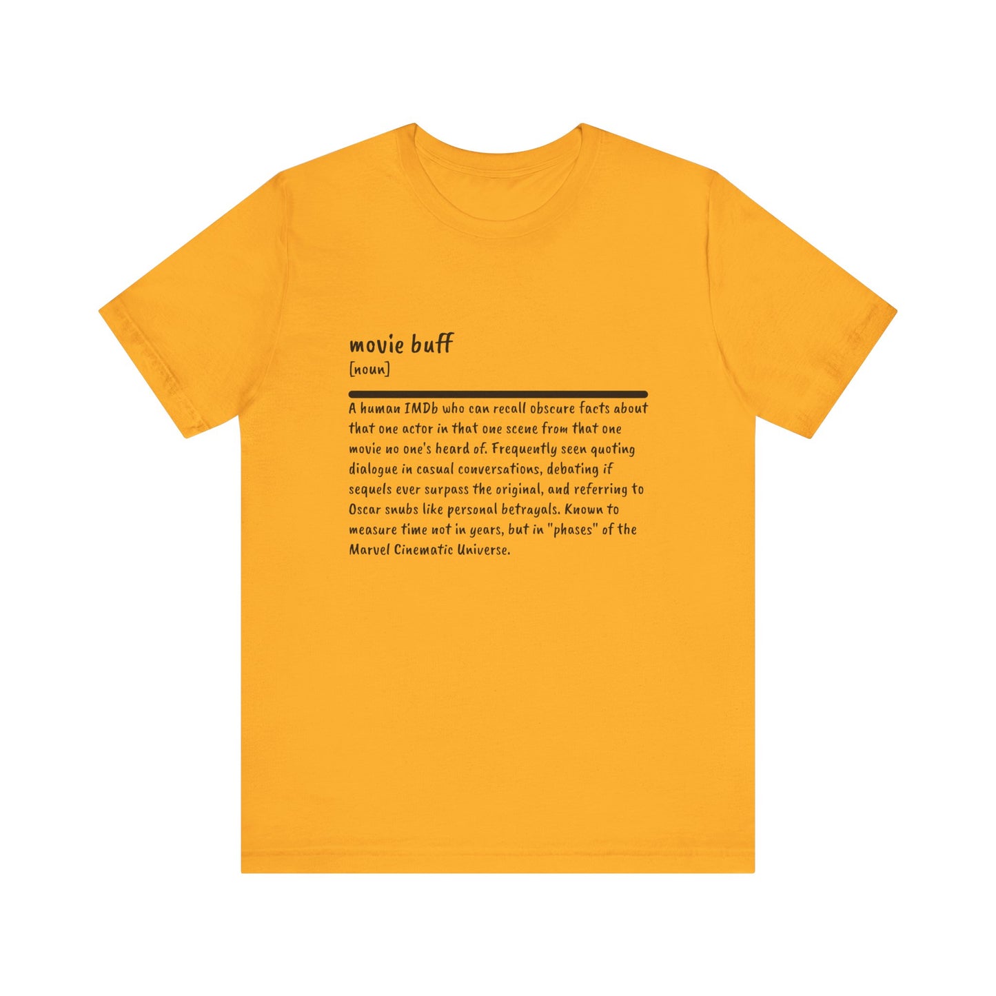 Movie Buff: Defined to Perfection Tee
