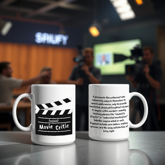 Mug-nificent Reviews – Unpaid Movie Critic Cup