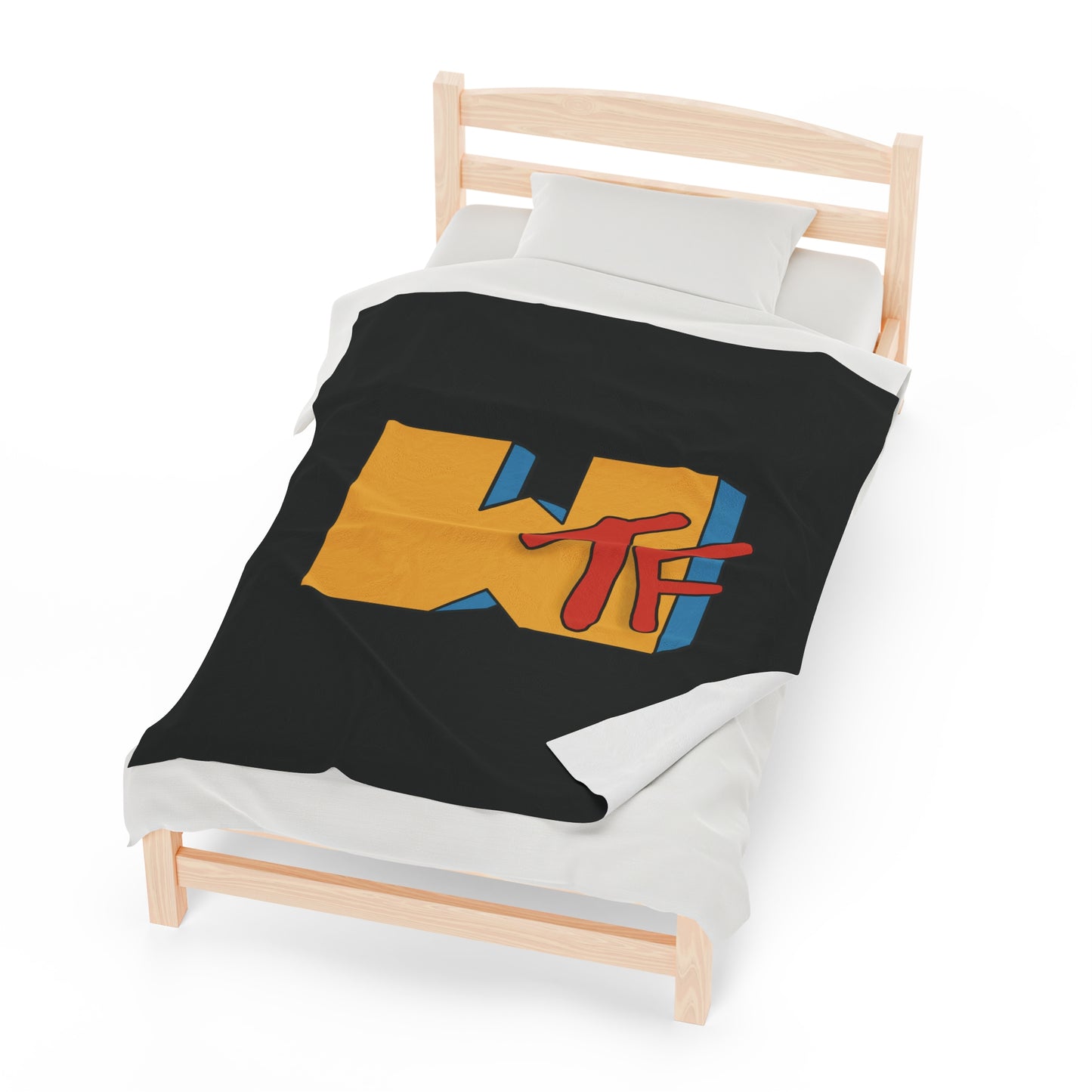 WTF Blanket – Cozy Up with Some 90s Attitude