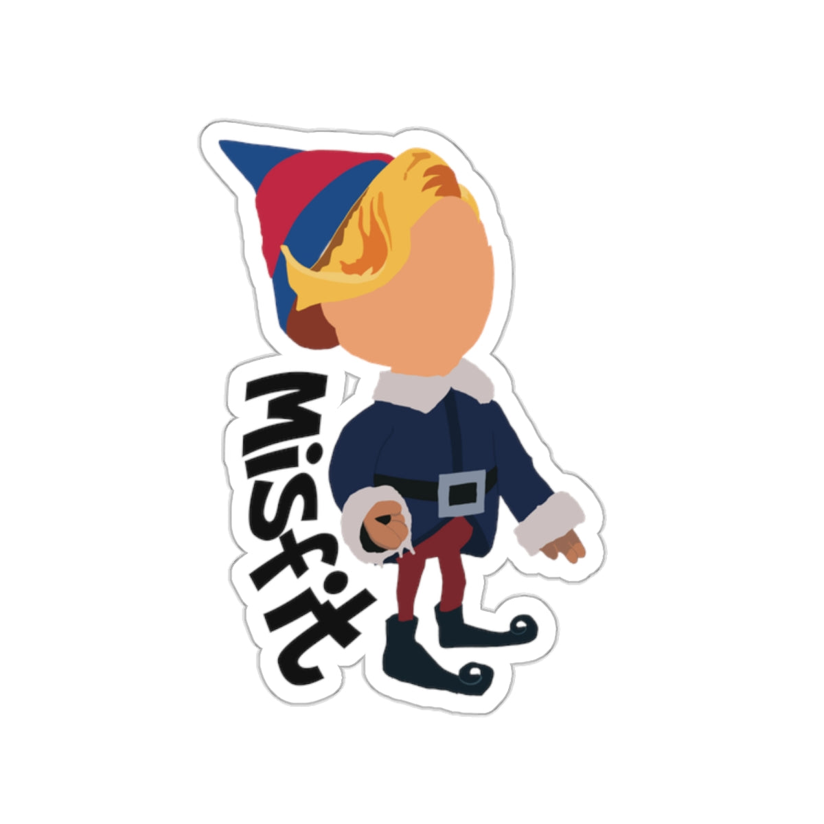 Cute Little Elf Sticker - Misfit That Wants To Be A Dentist