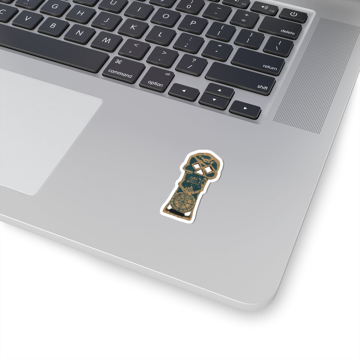 Copper Bones Skeleton Key Sticker