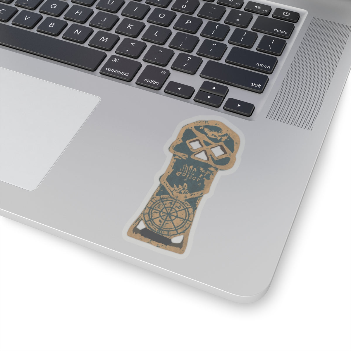 Copper Bones Skeleton Key Sticker