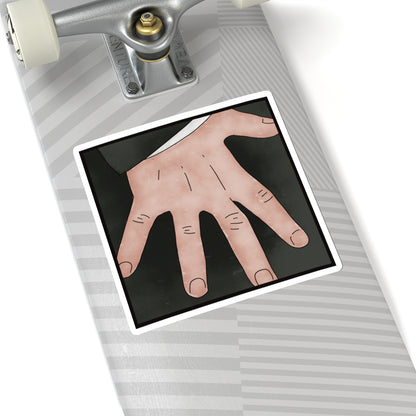 Pride and Prejudice themed image of Mr. Darcy's hand flex - sticker