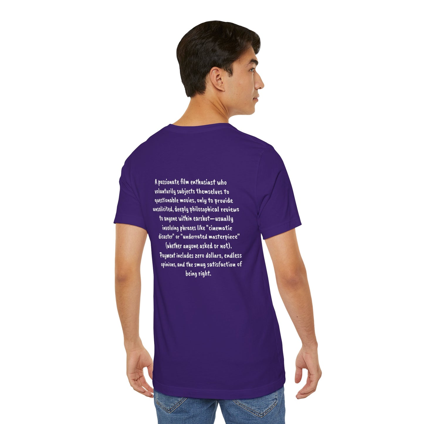 Reel Talk - Unpaid Movie Critic T-Shirt