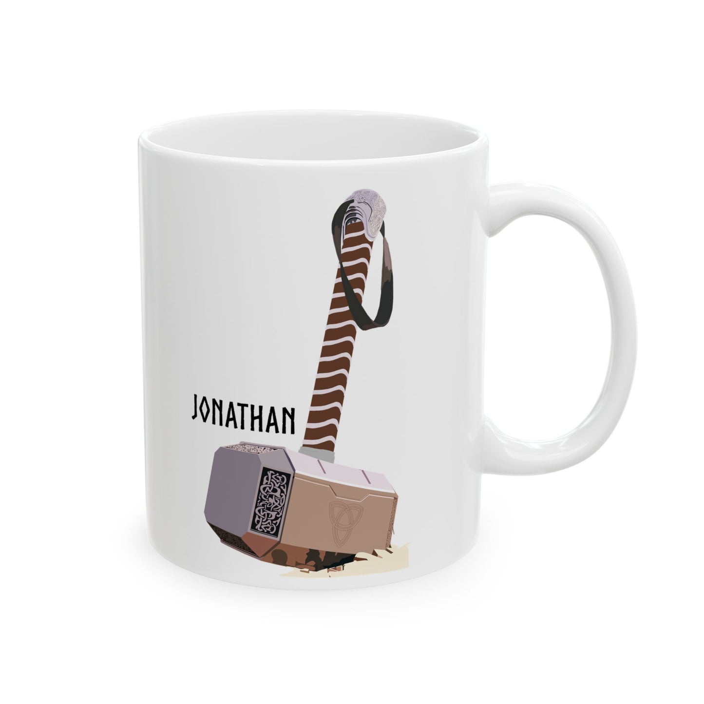 Thors Hammer? Nah, Its Jonathan - Funny Mug for Movie Fans