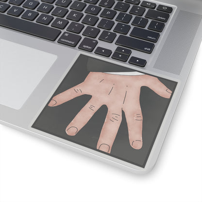 Pride and Prejudice themed image of Mr. Darcy's hand flex - sticker