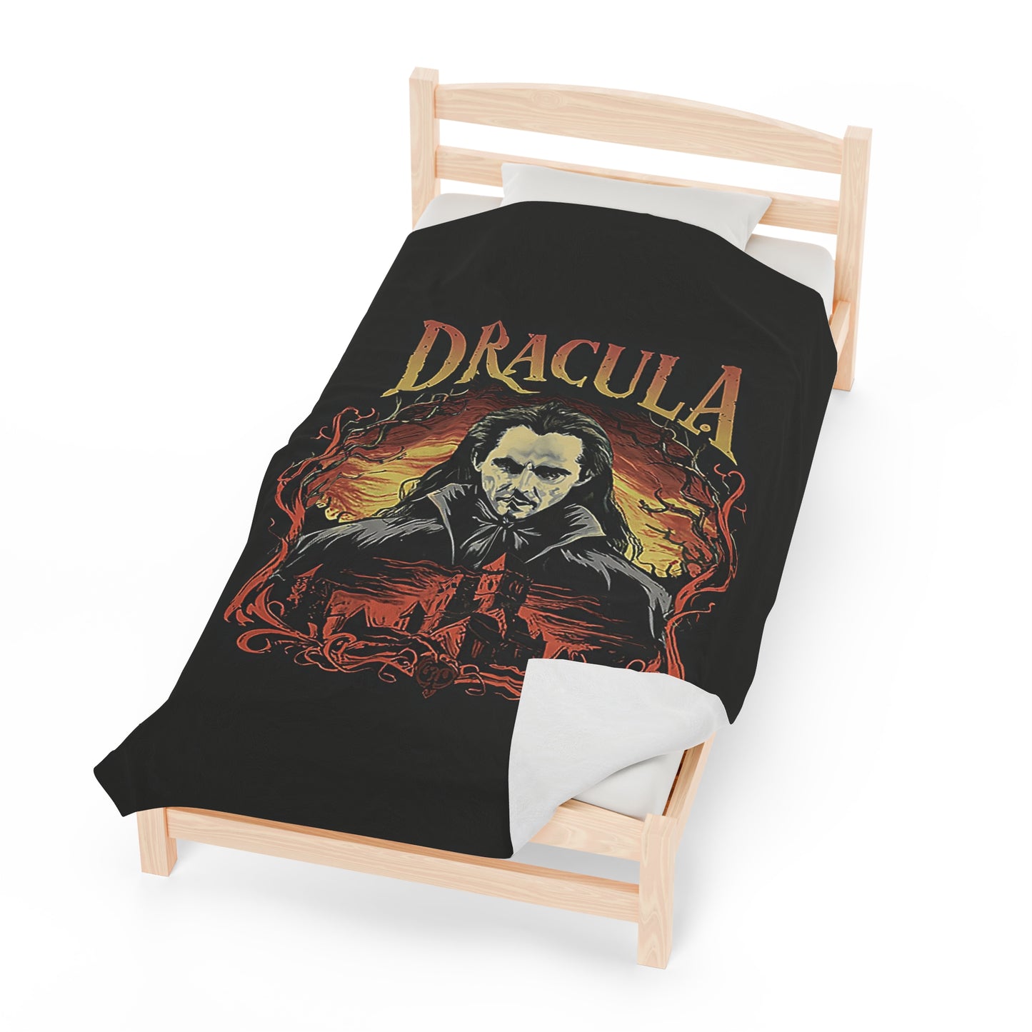 Dracula Velveteen Plush Blanket