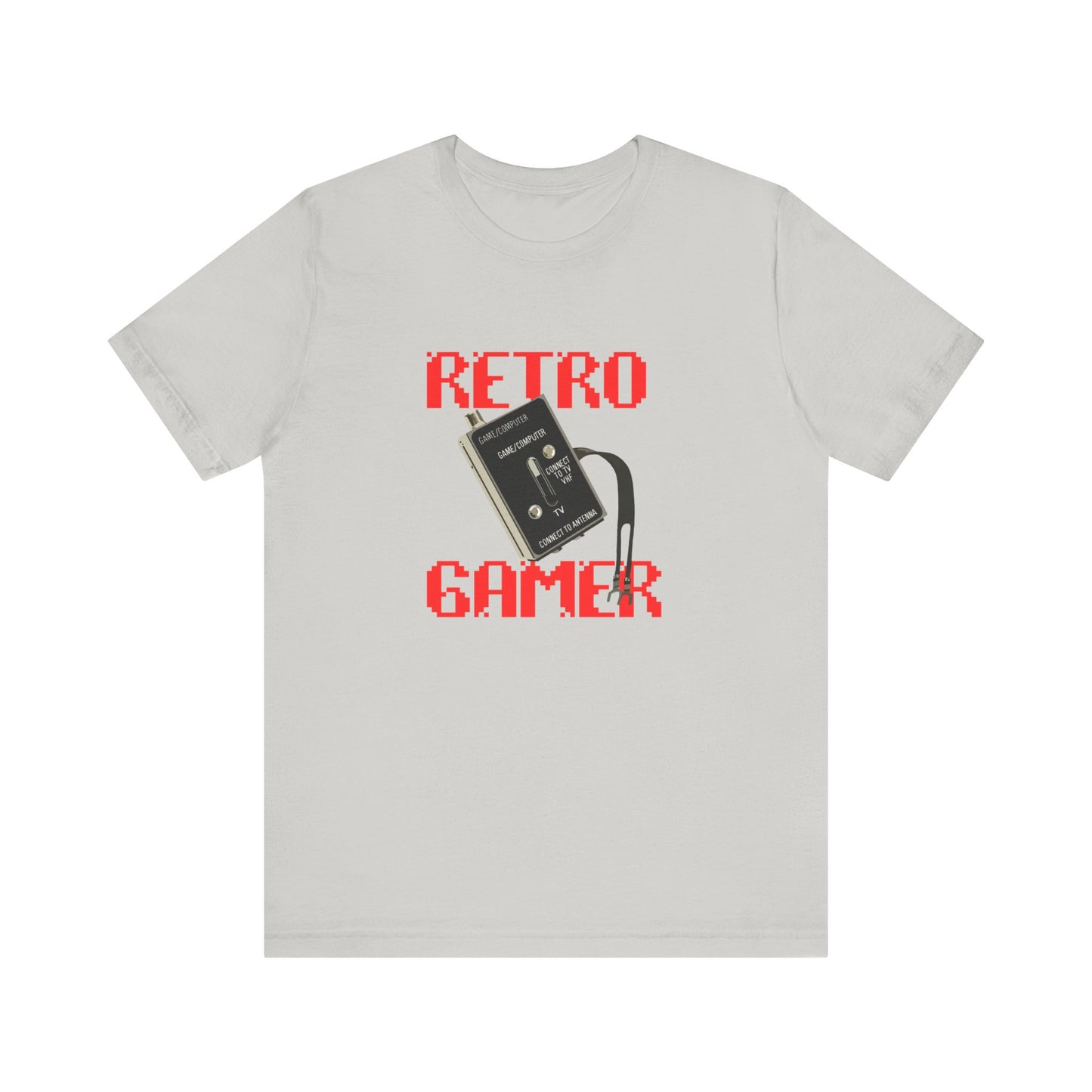 Retro Gamer T-Shirt - Vintage TV Game Changer Switch - Classic Video Game Design