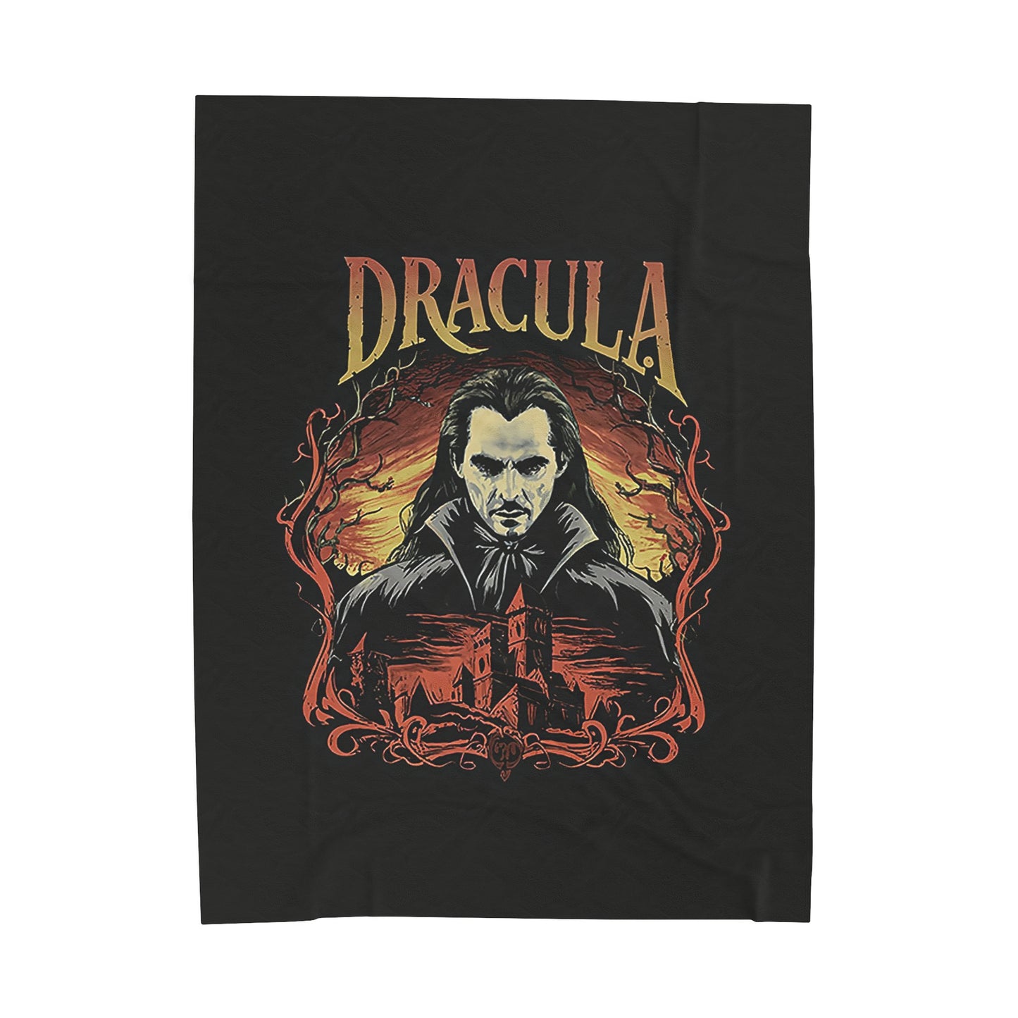 Dracula Velveteen Plush Blanket