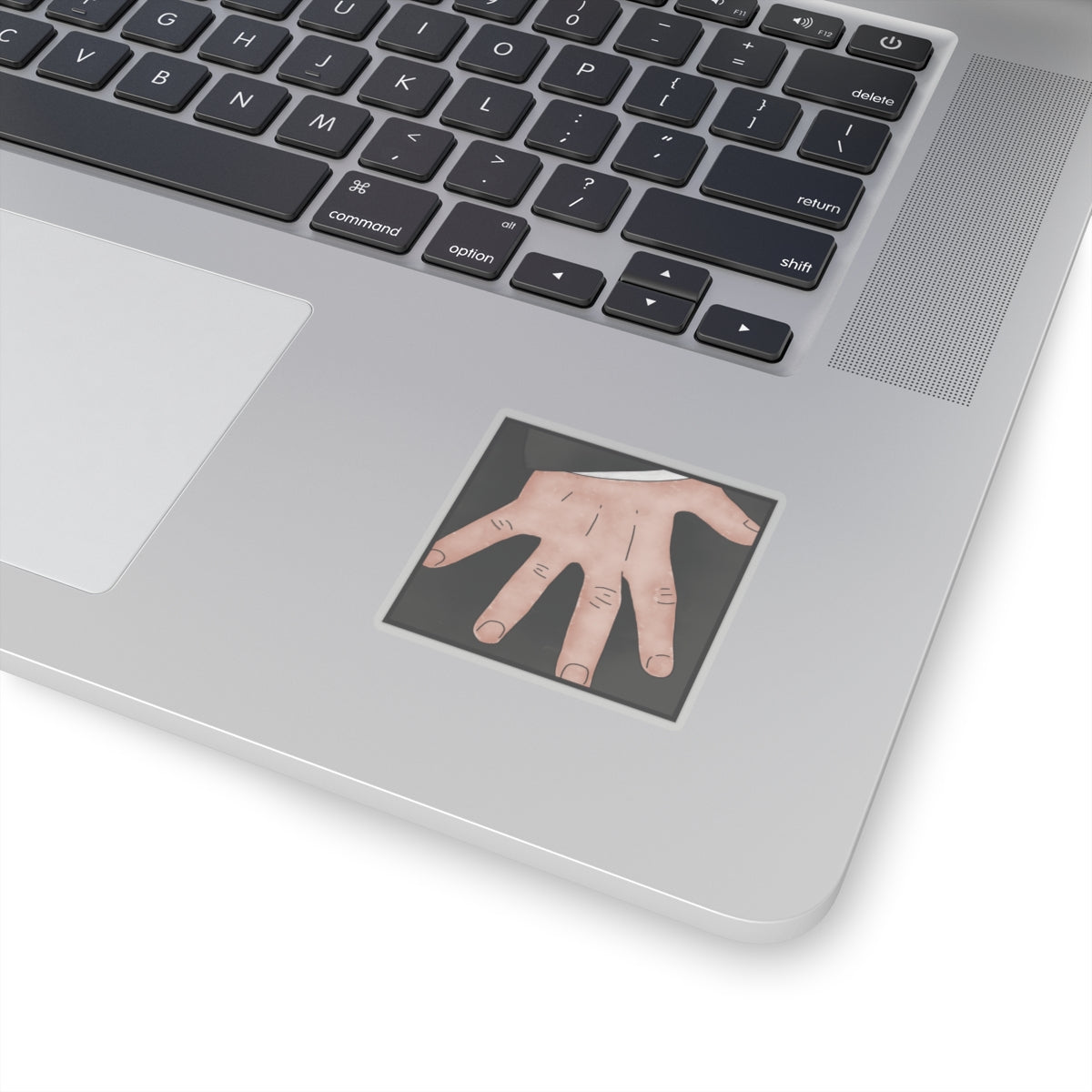 Pride and Prejudice themed image of Mr. Darcy's hand flex - sticker