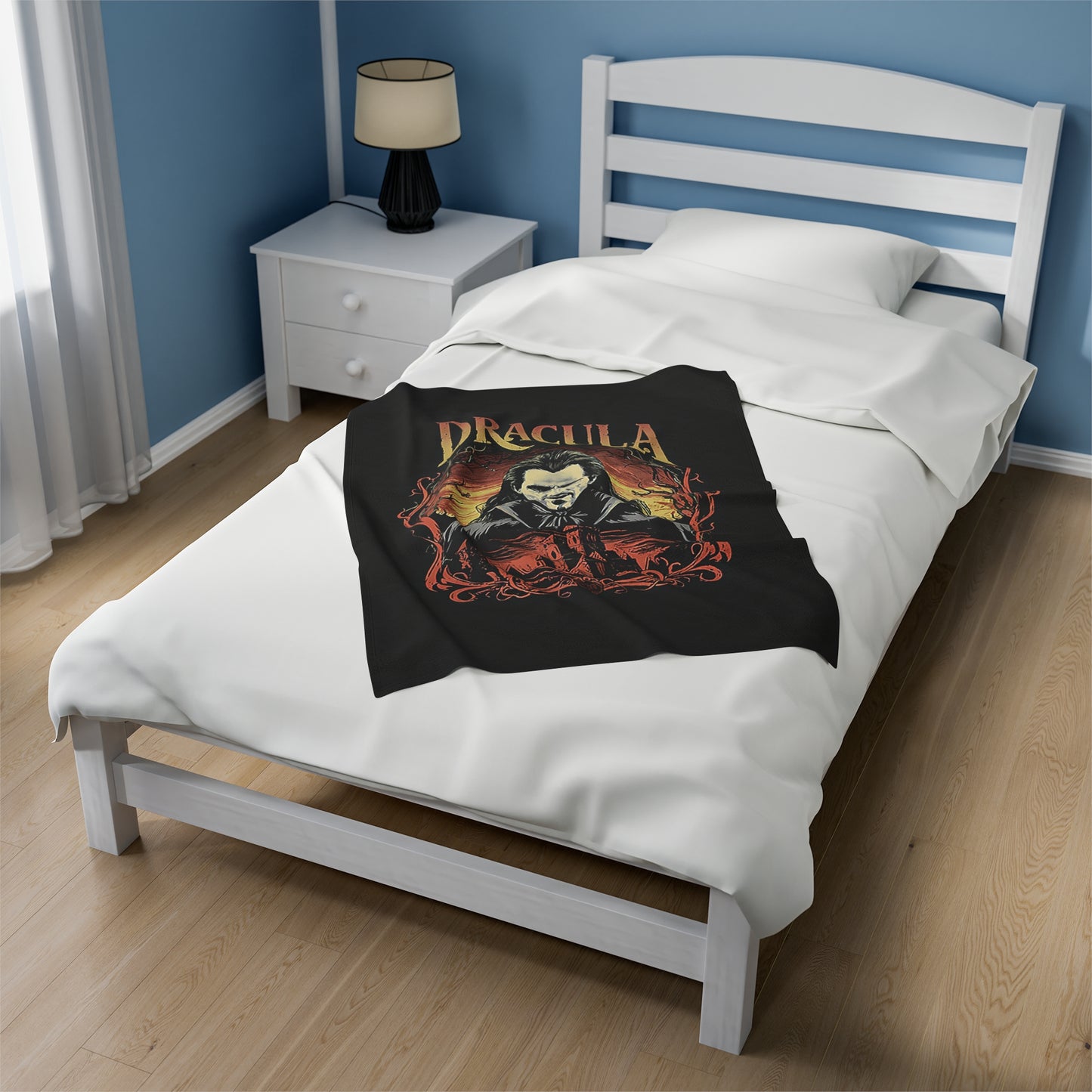 Dracula Velveteen Plush Blanket