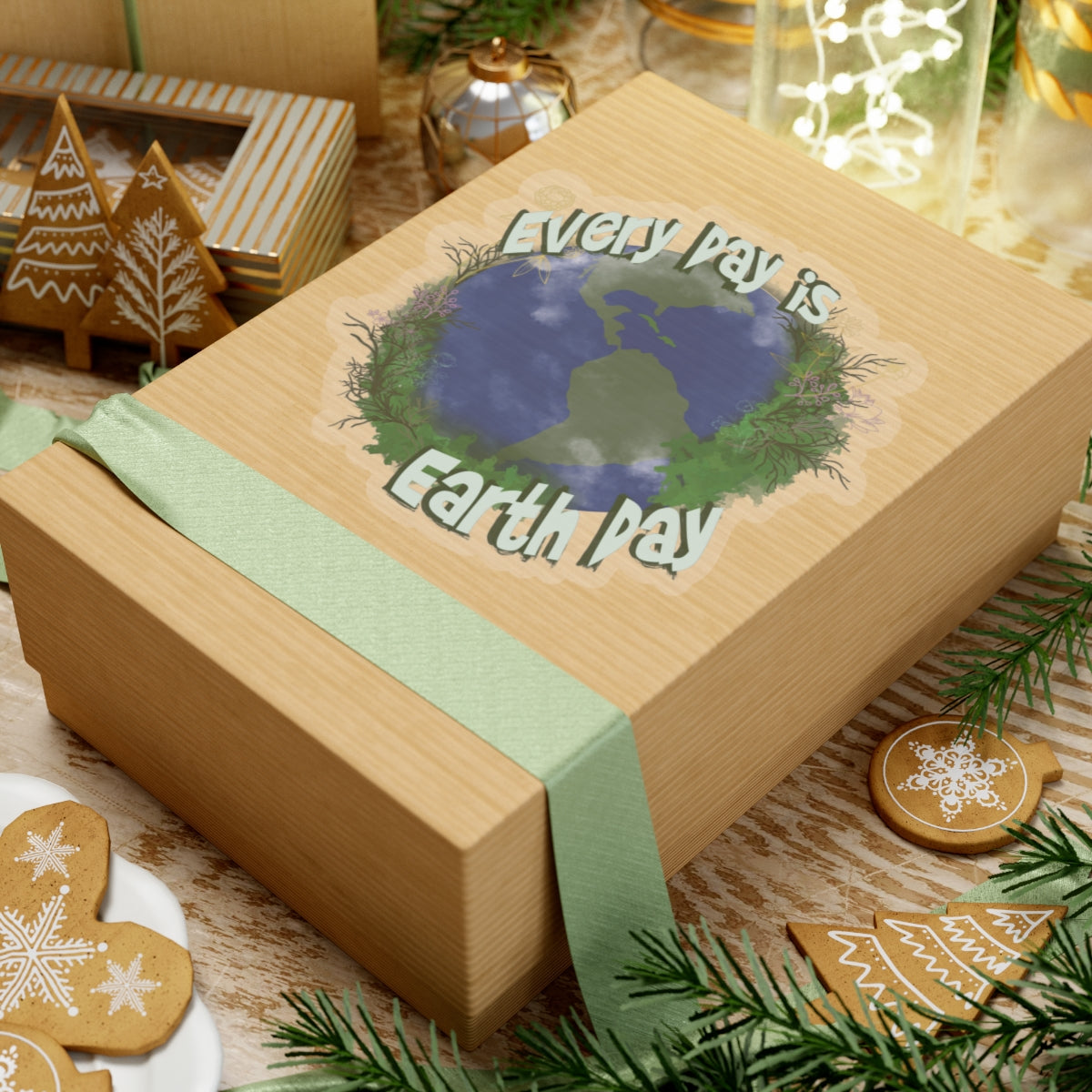 Every day is Earth Day sticker | Planet Earth | Mother Earth