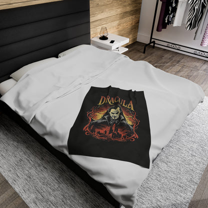 Dracula Velveteen Plush Blanket