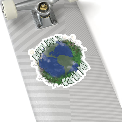 Every day is Earth Day sticker | Planet Earth | Mother Earth