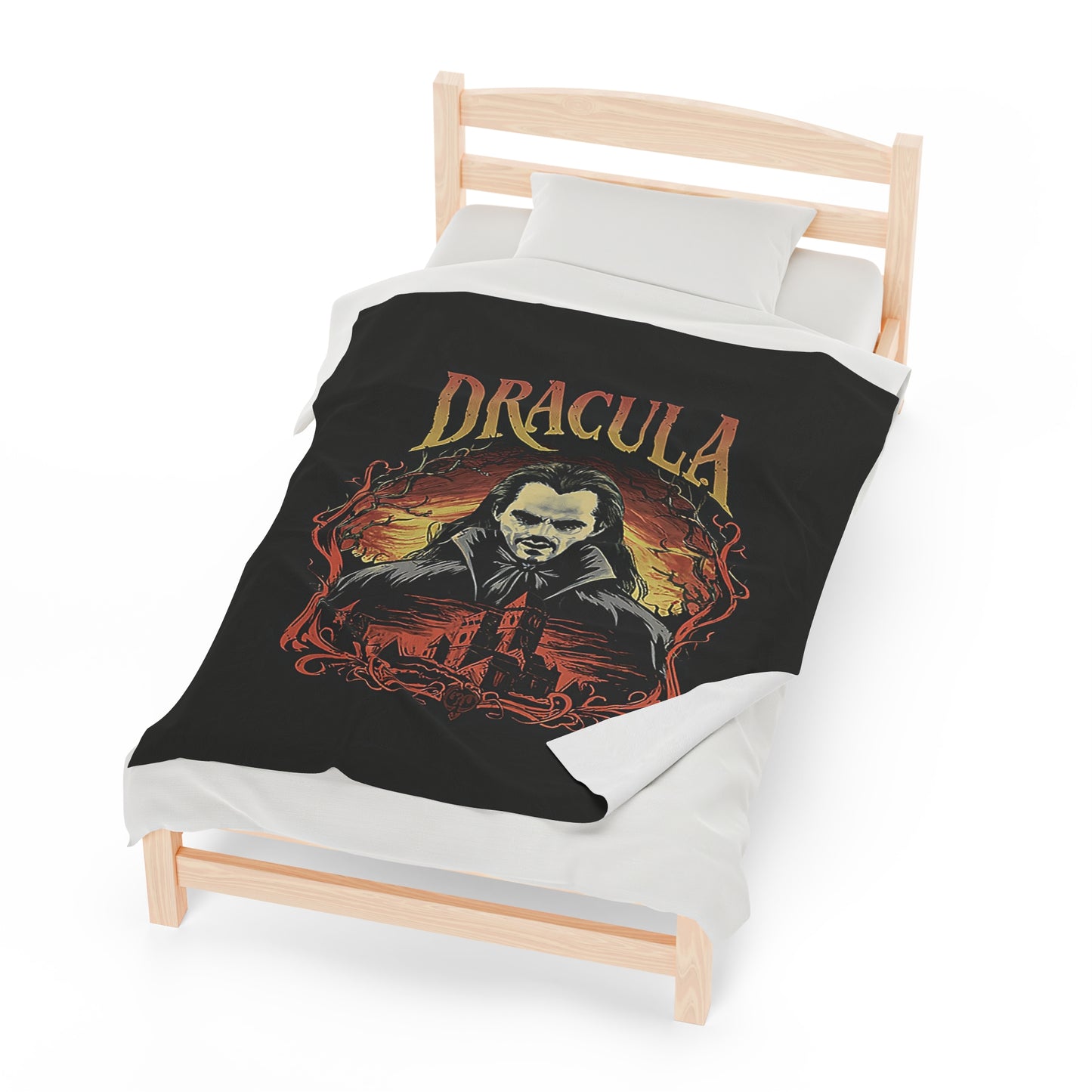 Dracula Velveteen Plush Blanket