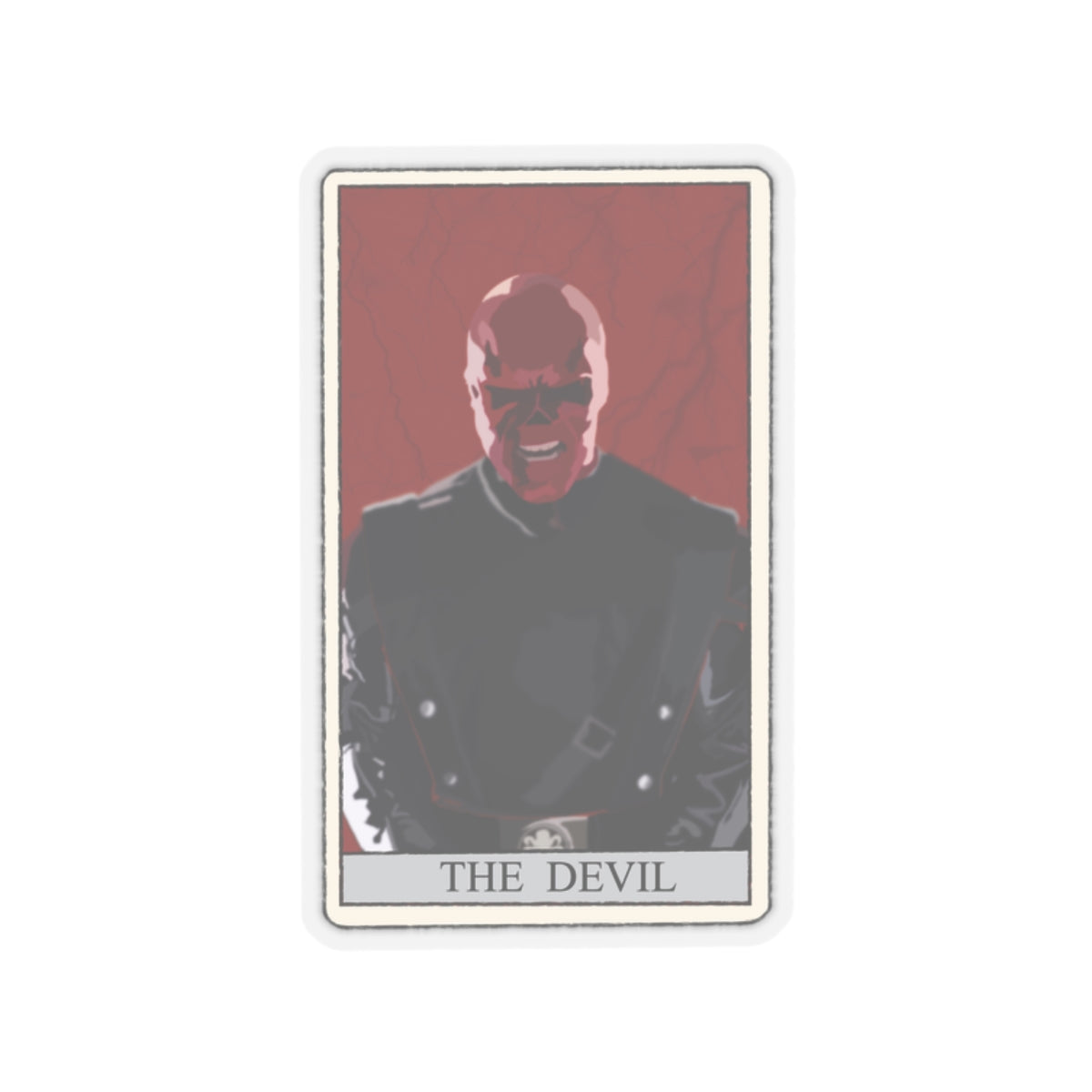 Tarot Card The Devil - Sticker