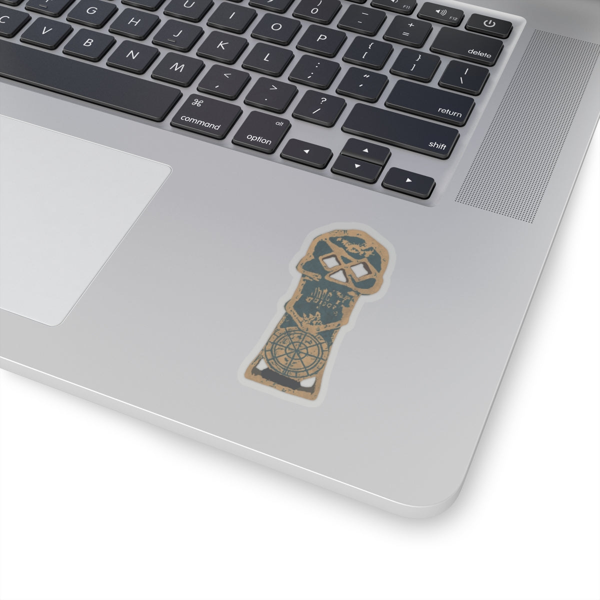 Copper Bones Skeleton Key Sticker