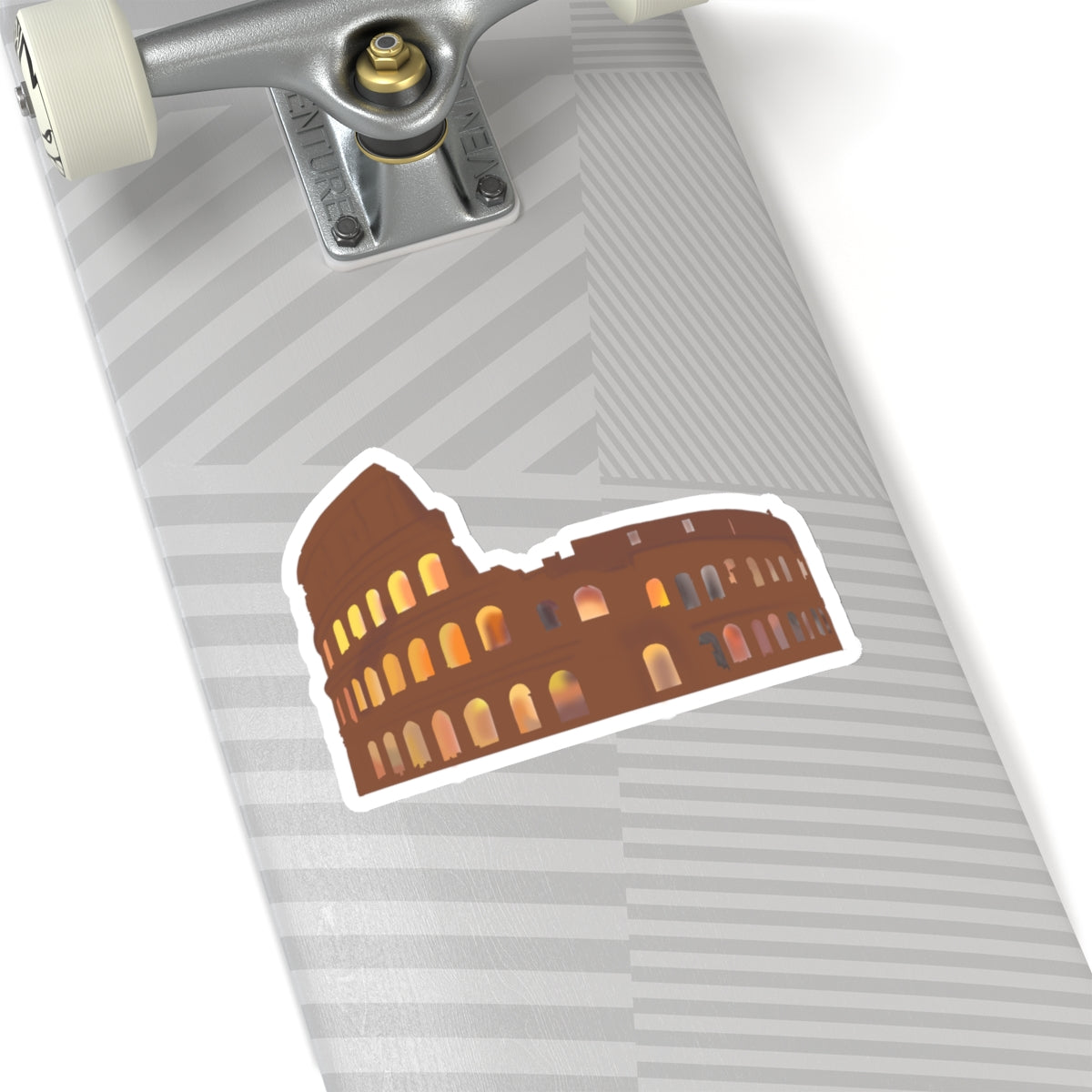 Magnificent Colosseum Sticker - Ancient Rome Art Decal for Travel Lovers