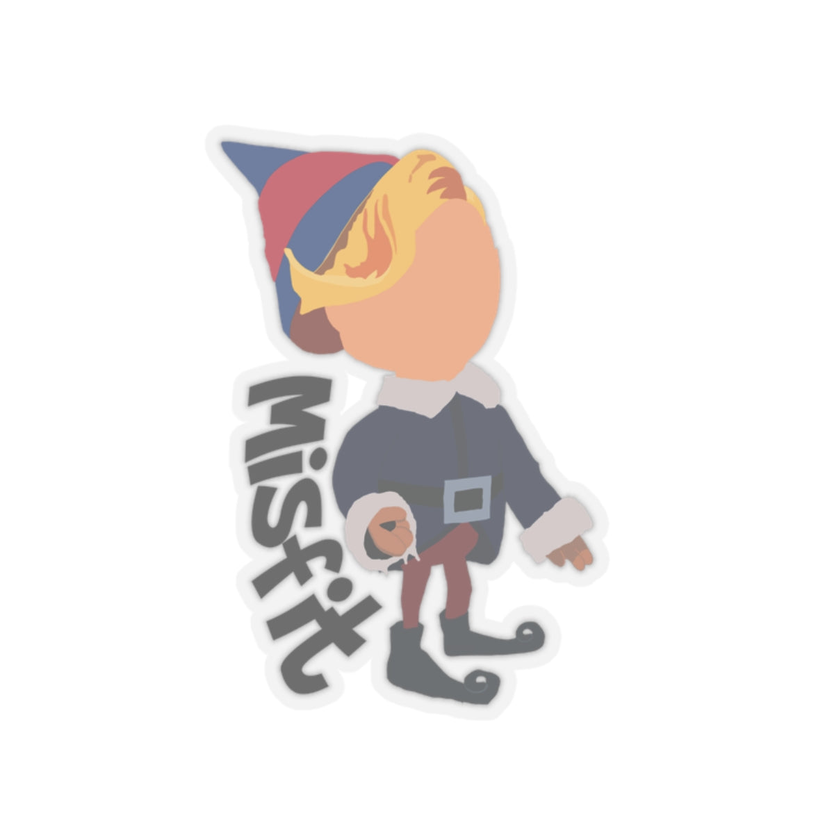 Cute Little Elf Sticker - Misfit That Wants To Be A Dentist