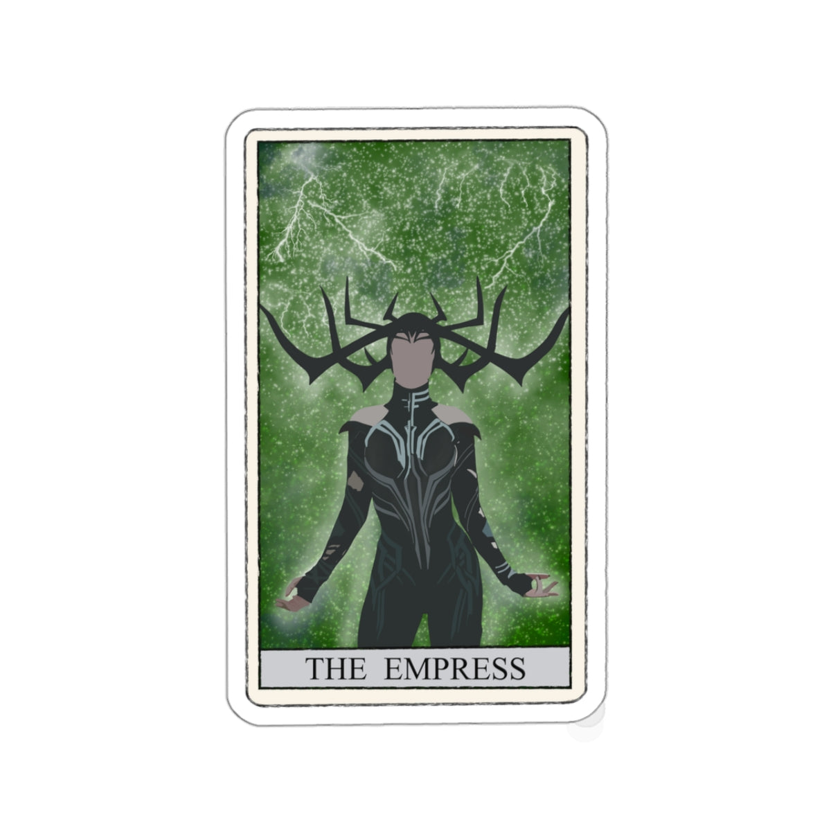 Tarot Card The Empress sticker - Pop Culture