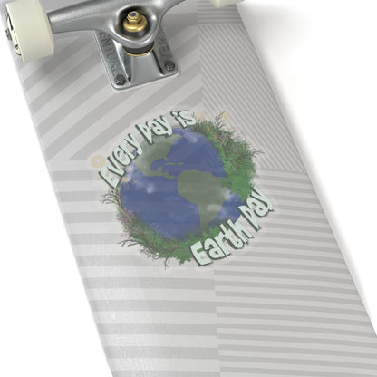 Every day is Earth Day sticker | Planet Earth | Mother Earth