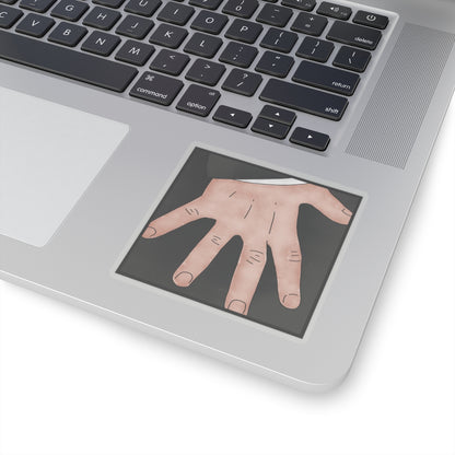 Pride and Prejudice themed image of Mr. Darcy's hand flex - sticker